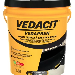 Vedapren preto  para baldrame